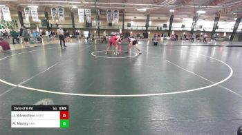 165 lbs Consi Of 8 #2 - Jake Silverstein, Rider vs Ryan Money, Maryland