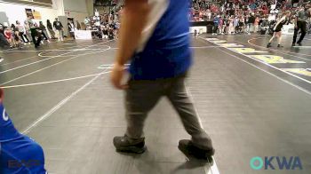 37-40 lbs Round Of 16 - Cavon Rogers, Berryhill Wrestling Club vs Barlow Schubert, Chandler Takedown Club