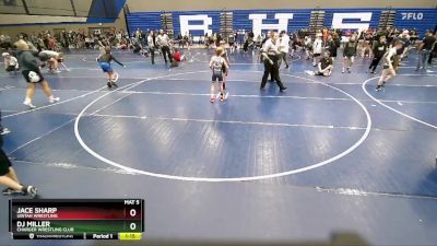 73 lbs Cons. Round 3 - Dj Miller, Charger Wrestling Club vs Jace Sharp, Uintah Wrestling