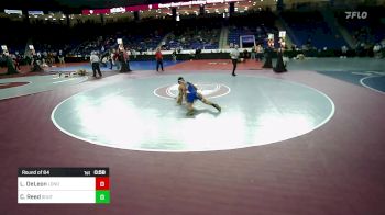 113 lbs Round Of 64 - Lucas DeLeon, Londonderry vs Chad Reed, Southington
