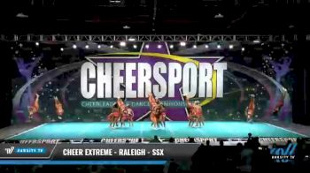 Cheer Extreme - Raleigh - SSX [2021 L6 Senior - Small Day 1] 2021 CHEERSPORT National Cheerleading Championship