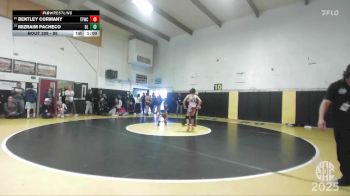 95 lbs Cons. Round 1 - Bentley Cormany, Top Fueler Wrestling Club vs Mizraim Pacheco, Desmond Longhorns