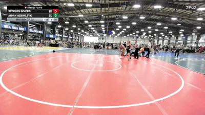 132 lbs Round Of 32 - Stephen Myers, WV vs Aidan Szewczyk, NC