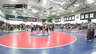 287 lbs Cons. Round 3 - Aiden Villasenor, Reign vs Robert Cabrera, El Dorado High School