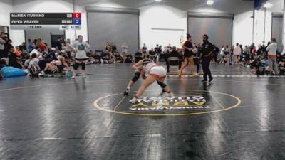 125 lbs Consi Of 4 - Marisa Iturrino, Wyoming Seminary - GK12E vs Piper Weaver, Okie Girls - GK12E
