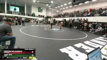 165 lbs Cons. Round 4 - Alex Sitz, Cody vs Weston McLaughlin, Riverton
