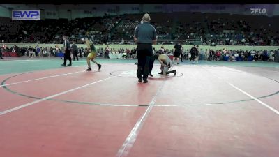 140 lbs Consi Of 8 #1 - Tuff Halford, Mangum Wrestling vs Jacob Green, Lawton, MacArthur Ok