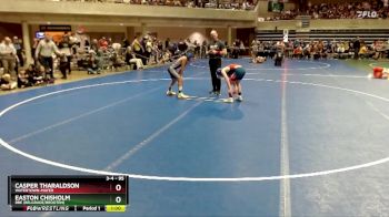 95 lbs Cons. Round 2 - Casper Tharaldson, Watertown-Mayer vs Easton Chisholm, BBE (Belgrade/Brooten)