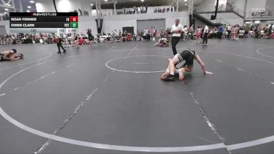 132 lbs Round 3 (6 Team) - Noah Fenner, Freakztyle Black vs Owen Clark, Palm City Thundercats