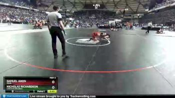 3A 113 lbs Cons. Semi - Samuel Aiken, Silas vs Nicholas Richardson, Lincoln (Tacoma)