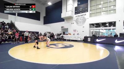 110 lbs Cons. Round 2 - Melissa Acosta, West Covina vs Leilani Gryniuk, Riverside Poly