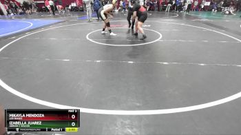 235 lbs Semifinal - Mikayla Mendoza, Los Banos vs Izabella Juarez, Adrian C Wilcox