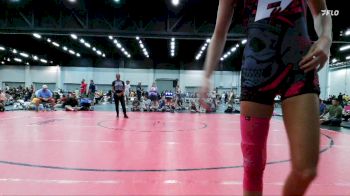100 lbs Round 1 (10 Team) - Zolah Williams, Backyard Brawlers Pink vs Evie Bryant, Blackman WC