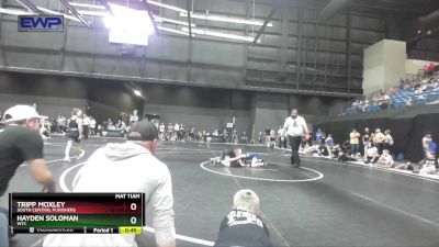 70 lbs Champ. Round 2 - Tripp Moxley, South Central Punishers vs Hayden Soloman, WTC