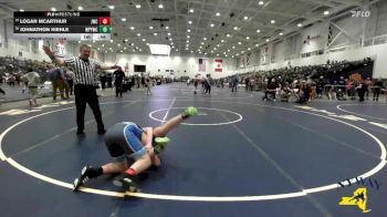 145 lbs Cons. Round 3 - Logan Mcarthur, Journeymen Wrestling Club vs Johnathon Kiehle, Whitney Point Youth Wrestling Club