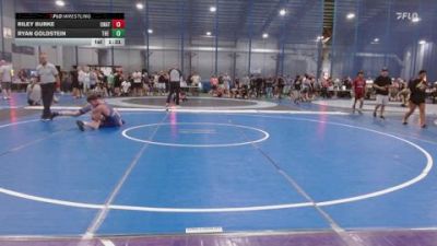 126 lbs Round Of 16 - Riley Burke, Unattached vs Ryan Goldstein, The Way Wrestling Academy