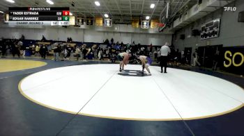 215 lbs Champ. Round 3 - Edgar Ramirez, SJ Bosco vs Yader Estrada, Norwalk