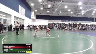 126 lbs Cons. Round 3 - Deacon Juarez, El Dorado vs Bryan Villatoro, Anaheim