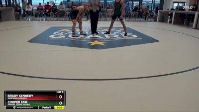 JV-19 lbs Round 1 - Cooper Fair, Prairie, Cedar Rapids vs Brady Kennedy, Western Dubuque