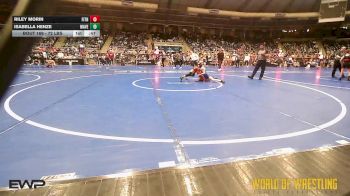 72 lbs Consi Of 8 #1 - Riley Morin, Fitness Fight Factory Wrestling Club vs Isabella Henze, Maverick Elite Wrestling