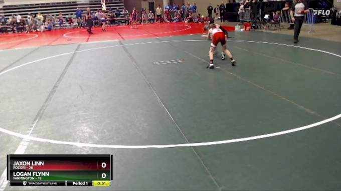 93 Lbs Finals (8 Team) - Logan Flynn, Farmington Vs Jaxon Linn, Rocori