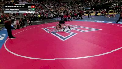 150-5A Semifinal - Auston Eudaly, Arvada West vs Ethyn BravoPacker, Brighton