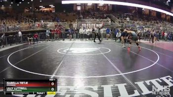 155 lbs Champ. Round 1 - Isabella Tietje, Matanzas vs Lilly Luttrell, Freedom (Tampa)