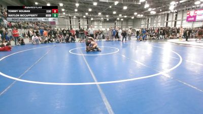 100 lbs Cons. Sub-semis - Daniel Webster, Newberg Mat Club vs Kol Pedersen, Warriors Of Christ WOC- Wrestling