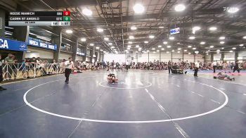 90 lbs Quarterfinal - Reese Mamich, Ohio United - MS vs Caden St Angelo, Team Gotcha - MS