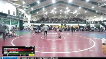 140 lbs Cons. Round 3 - Calvin Longoni, Vale vs Seth Agenbroad, Vallivue