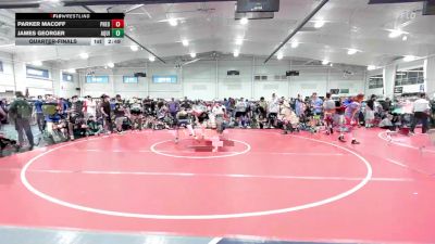 114 lbs Quarterfinal - Gunner Trimble, Pheonix Wrestling-Blue-HS vs Levi Daniels, Aquinas-HS