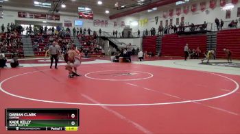 165 lbs Cons. Round 3 - Darian Clark, Clinton vs Kade Kelly, North Scott JV