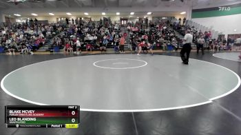 138 lbs Champ. Round 1 - Blake Mcvey, Purler Wrestling Academy vs Leo Blanding, Unaffiliated