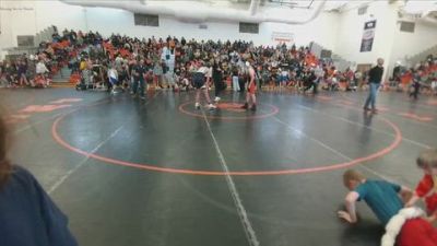 132 lbs Cons. Semi - Adrien Balmaceda, Powell Middle School vs Connor Hansen, Worland Middle School