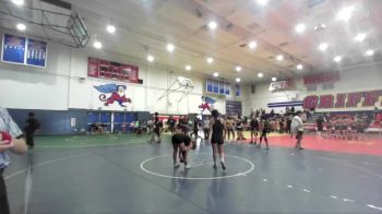 110 lbs Round 5 - Aleah Santellan, Silverback Wrestling Club vs Mercedes Perez, ASG