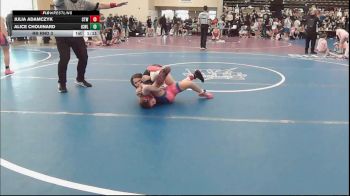 80 lbs Rr Rnd 3 - Julia Adamczyk, Cordoba Trained (Tidal Force Girls) vs Alice Chouinard, ICWL Lady Bruisers