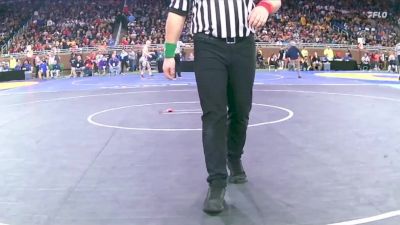 D2-138 lbs Champ. Round 1 - Quinten Cassiday, Cedar Springs vs Caden Byrum, Mason