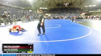 125 lbs Cons. Round 4 - Breyden Childress, Marysville Wrestling Club vs Paxton Jackson, Steelclaw Wrestling Club