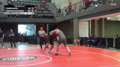 285 lbs Cons. Round 2 - Sebatian Echeverria, Southern Oregon vs Corbin Hayes, Embry-Riddle (Ariz.)