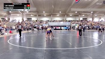 Girls 100 lbs Cons. Round 3 - Joy Younan, Blackman High School vs Finia Koch, Smyrna High School