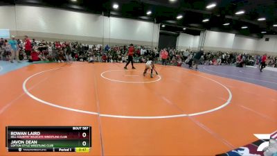 61-62 lbs Round 2 - Javon Dean, Lofton Style Wrestling Club vs Rowan Laird, Hill Country Wildcats Wrestling Club