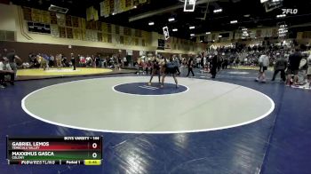 144 lbs Cons. Round 5 - Maxximus Gasca, Colony vs Gabriel Lemos, Temecula Valley