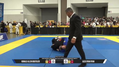 Alek Ryan Ryan vs Ronald Allen Boutilier 2026 World Master IBJJF Jiu-Jitsu Championship