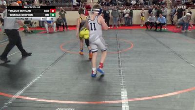 120_B lbs Round Of 16 - Dillon Morgan, Mount Union vs Charlie Stevens, Seneca Valley