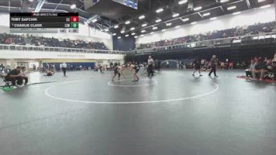 141 lbs Cons. Round 4 - Charlie Clark, Lemoore College vs Toby Safchik, Cerritos College