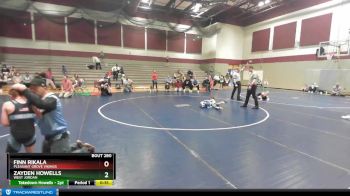 43 lbs Cons. Round 2 - Finn Rikala, Pleasant Grove Vikings vs Zayden Howells, West Jordan