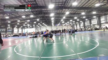 230 lbs Rr Rnd 2 - Joshua Bloomquist, Indiana Outlaws Silver - MS vs Ripken Reese, The Shop 814 JH - MS