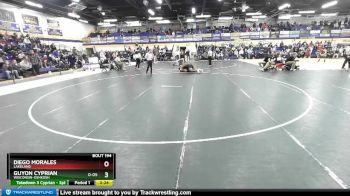 285 lbs Cons. Round 3 - Diego Morales, Lakeland vs Guyon Cyprian, Wisconsin-Oshkosh