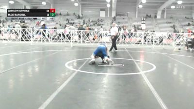 106 lbs Consi Of 32 #1 - Lawson Sparks, OH vs Jace Bardell, LA