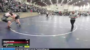 215 lbs Cons. Round 3 - Braiden Moon, Layton vs Colton Cook, Westlake